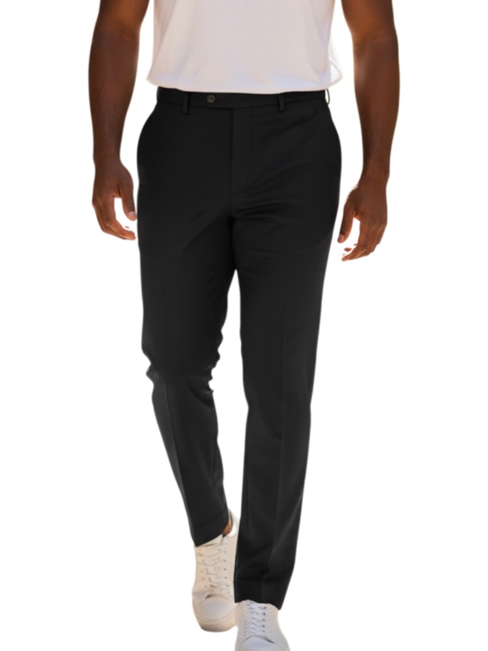 Perry Ellis Black Tailored Dress Pants